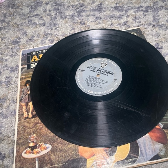Allan Sherman -My Son the Celebrity - vintage vinyl record 1963 - Picture 6 of 9